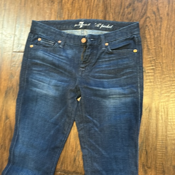 Ladies jeans7 for all mankind 29 inches in the waist - Picture 2 of 6